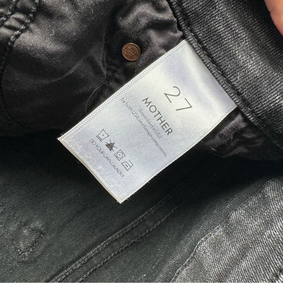 MOTHER High Rise Skinny Jeans - Picture 3 of 6